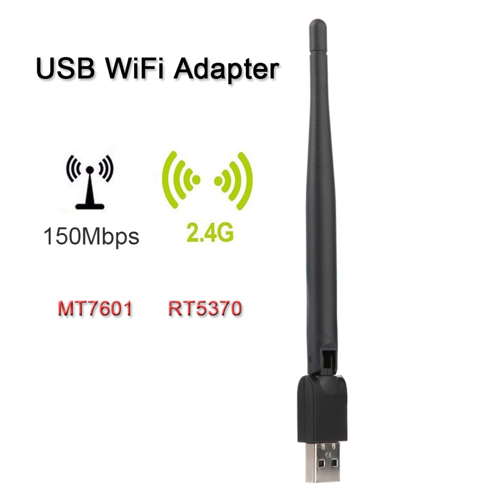 150Mbps USB WiFi Wireless Adapter 802.11b/g/n RT5370 Network Ralink For TV Box 