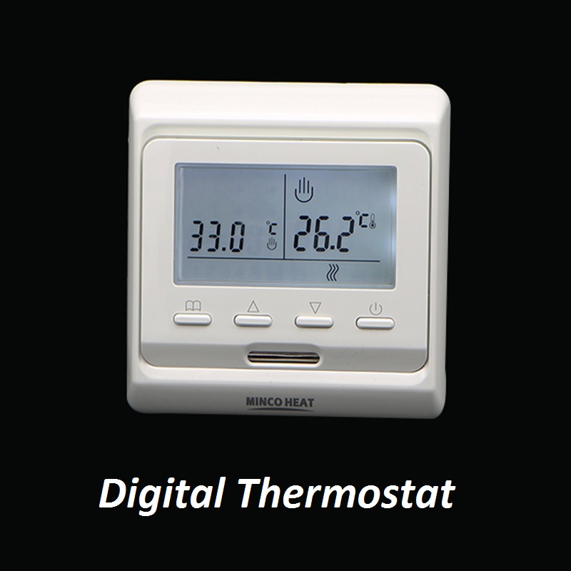 UNIVERSAL HOT OR COLD DIGITAL TEMPERATURE THERMOSTAT LCD DISPLAY 230V PARTS 