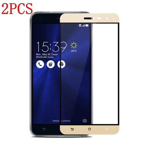 2PCS Full Cover Tempered Glass For ASUS ZenFone 3 5.2 ZE520KL Screen Protector protective film For ASUS Z017D glass ► Photo 1/6