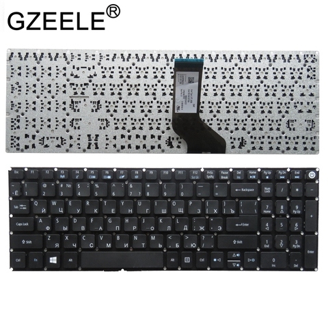GZEELE New Russian RU laptop keyboard for Acer Aspire 3 A315 A315-21 A315-31 A315-51 A315-52 A315-21G A315-51G A315-41G black ► Photo 1/4