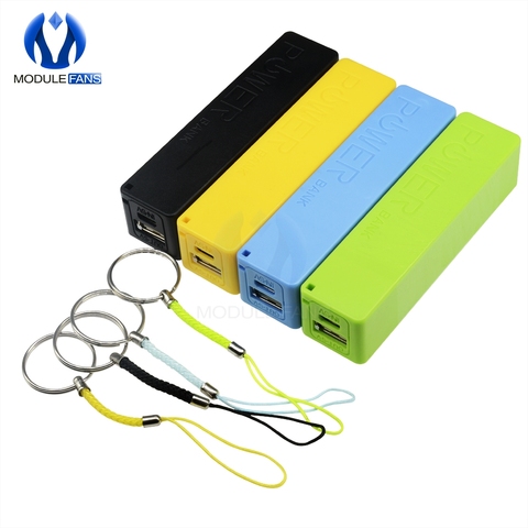 Blue Green Yellow Black USB Power Bank Case Kit 18650 Battery Charger DIY Box Shell ► Photo 1/6