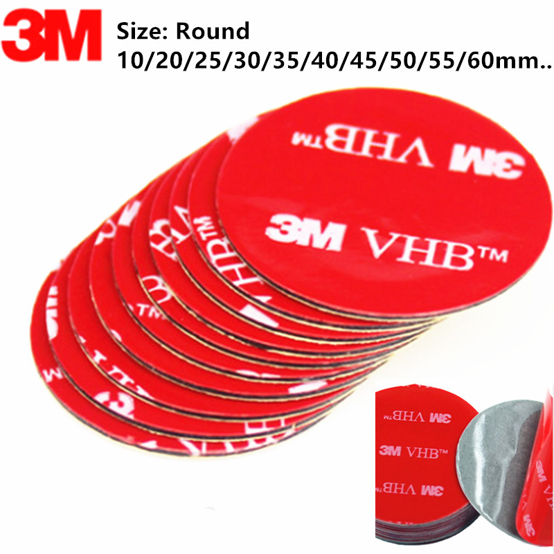 3M VHB 0.8mm x 3m Heavy Duty Mounting Double Sided Adhesive Acrylic Foam  Tape