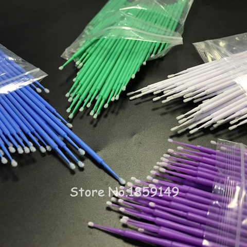 400 PCS/set  Dental Disposable Micro Applicator Brush Bendable ► Photo 1/5
