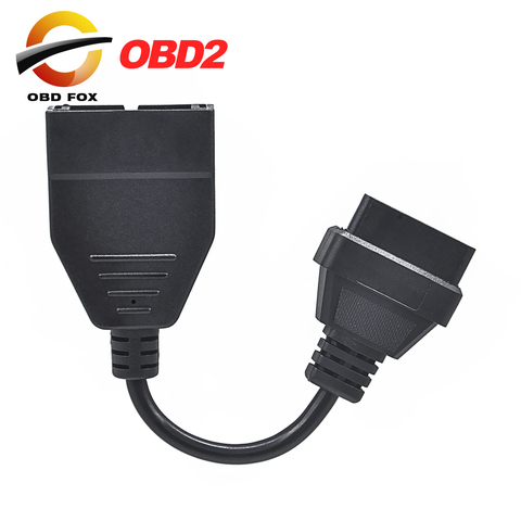 2022 for gm 12 Pin OBD 2 Connector Adapter for Toyota 17 pin 22 pin Car Diagnostic Extension Cable for nissan 14pin to 16Pin ► Photo 1/3