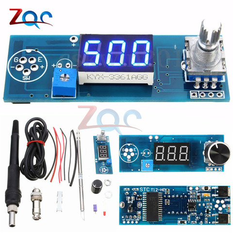 Digital Soldering Iron Station Temperature Controller Kits For HAKKO T12 Handle ► Photo 1/1