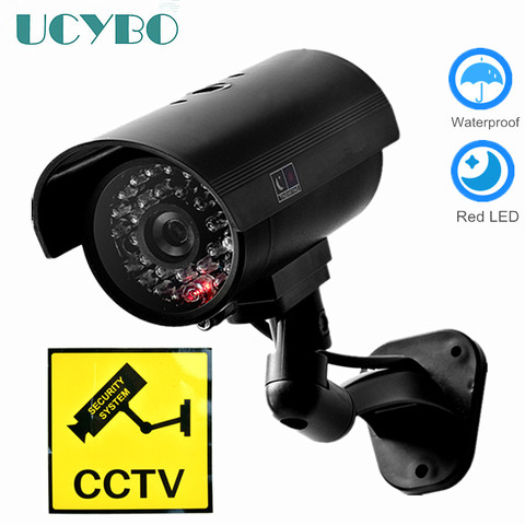 Fake Dummy camera security CCTV outdoor waterproof Emulational Decoy IR LED wifi Flash Red Led dummy video surveillance Camera ► Photo 1/6