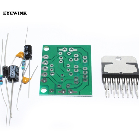 1pcs TDA7297 amplifier board spare parts dc 12v grade 2.0 dual audio encoding 15w electronic diy kit ► Photo 1/2