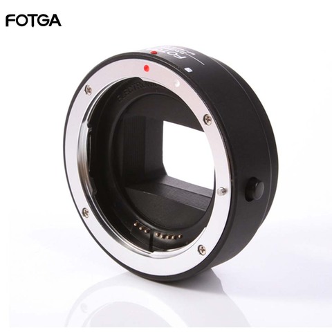 FOTGA Electronic AF Auto Focus Lens Adapter Ring for Canon EOS EF EF-S to Sony E NEX A7 A7R A7S A9 A6300 A6500 lens Full Frame ► Photo 1/5