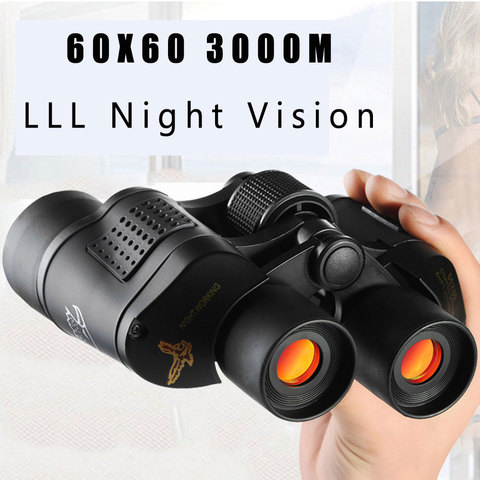 60x60 3000M HD Professional Hunting Binoculars Telescope Night Vision for Hiking Travel Field Work Forestry Fire Protection ► Photo 1/6