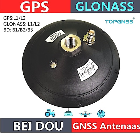 High quality GNSS RTK antenna GPS Glonass Beidou antenna,waterproof High-Precision survey CORS RTK receiver antenna,TOPGNSS ► Photo 1/4