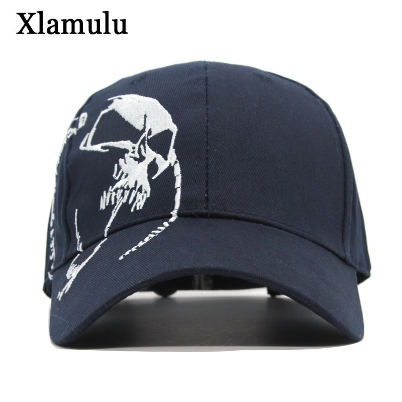 Black/Skull No Bad Ideas Snapback Trucker Hat Cap Free Shipping Scorpion