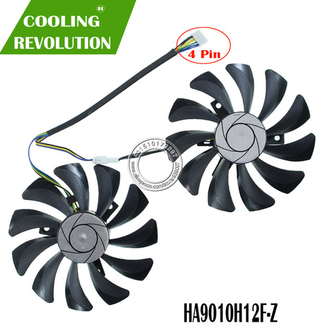 New 85MM HA9010H12F-Z 4Pin Cooler Fan Replacement For MSI GTX 1060 OC 6G GTX 960 P106-100 P106 GTX1060 GTX960 Graphics Card Fan ► Photo 1/2
