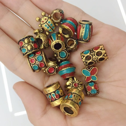 Tibetan Charms Spacers Jewelry Making