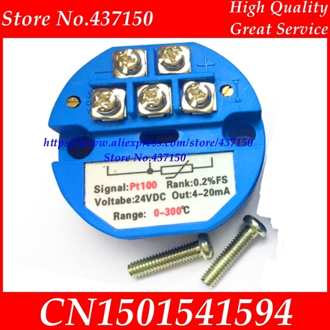 0-10V output SBWZ RTD Pt100 temperature transmitter  sensor module  temperature amplifier ► Photo 1/2