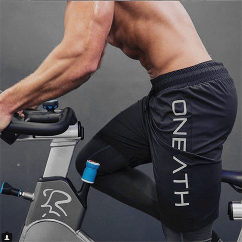 2022 Mens Gym Fitness Running Shorts Bodybuilding Jogging Workout Male Short Pants Sport Breathable Quick Drying Mesh Sweatpants ► Photo 1/6