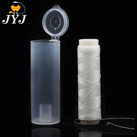 JYJ 1 pc High Tensile Bait Elastic Thread Invisible Rubber Polyester line for fishing tackle Accessories PJ1/2/3/4/5 ► Photo 1/6