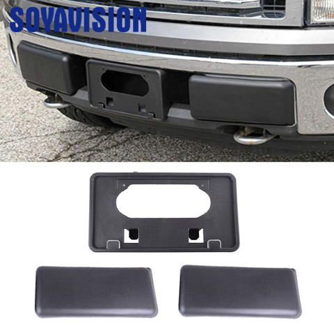 For Ford F150 2009-2014 Auto Parts License Plate Car License Plate Bracket Holder Front Bumper Pad ► Photo 1/6