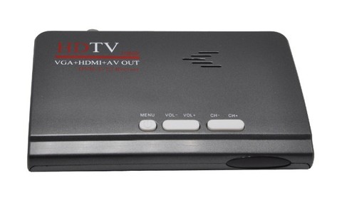 HD TV box DVB T2 Terrestrial Receiver DVB-T2 DVB T Support VGA+HDMI+AV OUT For RUSSIA/Europe/Central Asia/Columbia DVBS918 ► Photo 1/4