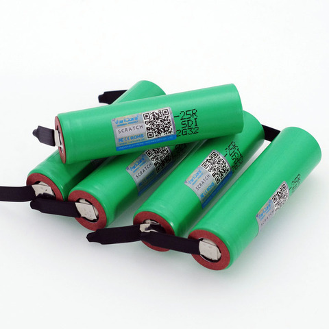 VariCore 100% New Brand 18650 2500mAh Rechargeable battery 3.6V INR18650 25R 20A discharge + DIY Nickel ► Photo 1/5