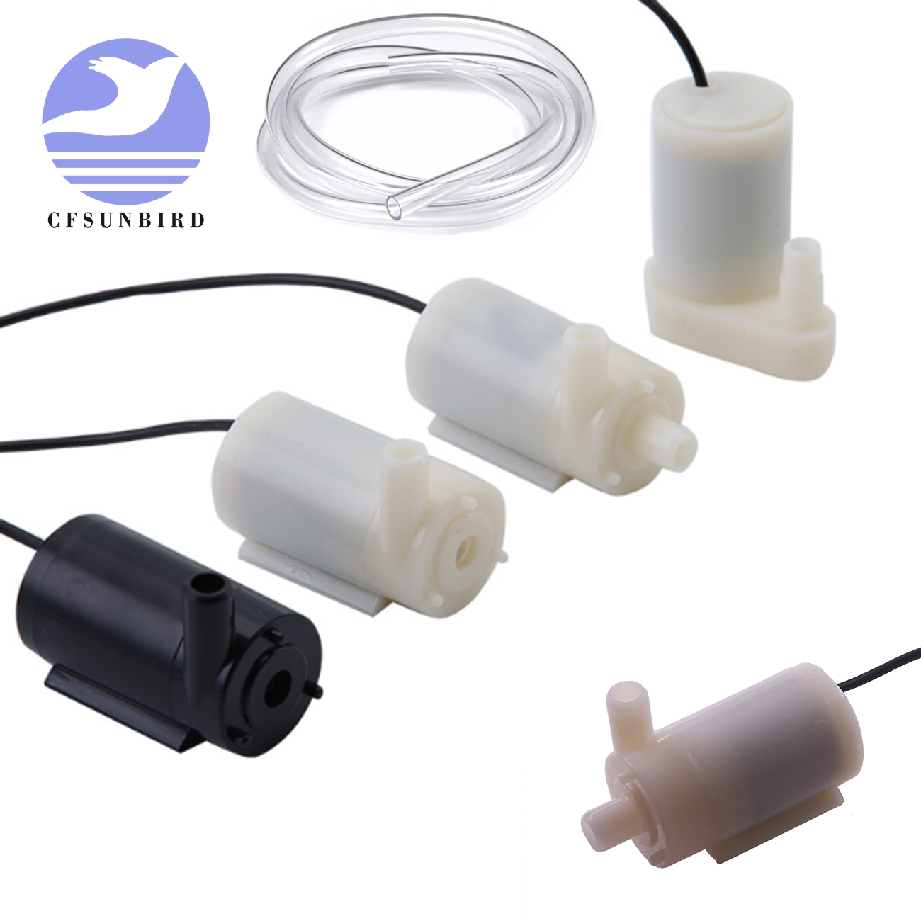 USB DC 3V 3W Mini Micro Submersible Water Pump Low Noise Motor Horizontal Pump 