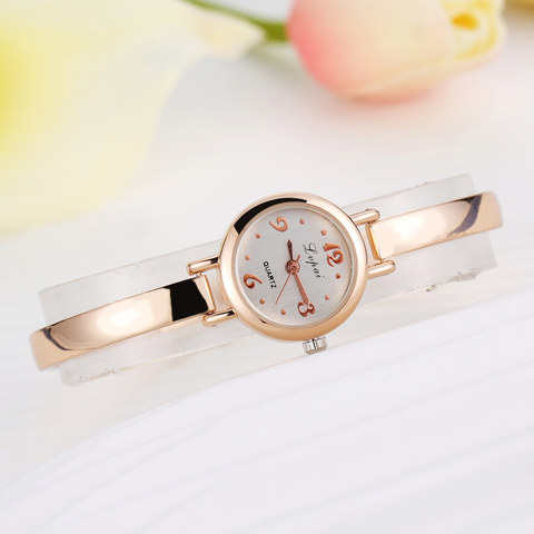 Luxury Watch Women Dress Bracelet Watch Fashion Crystal Quartz Wristwatch Classic Gold Ladies Casual Watch Lvpai Top Brand ► Photo 1/6