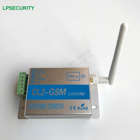 64 authorized users Aluminium Alloy Case CL2-GSM Wireless 2 Channel Remote Switch GSM & SMS Smart Home Security System ► Photo 1/1