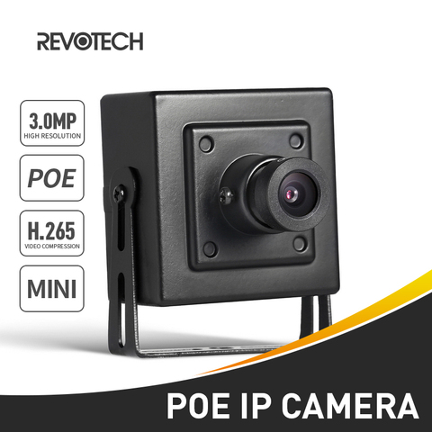 H.265 POE HD 3MP Mini Type IP Camera 1296P / 1080P Indoor Security ONVIF P2P CCTV System Video Surveillance Cam ► Photo 1/6