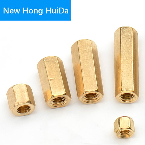 M2 M2.5 M3 M4 M5 Hex Brass Male Female Standoff Board Pillar Mount Hexagon Thread PCB Motherboard Spacer Bolt Screw Long Nut ► Photo 1/6