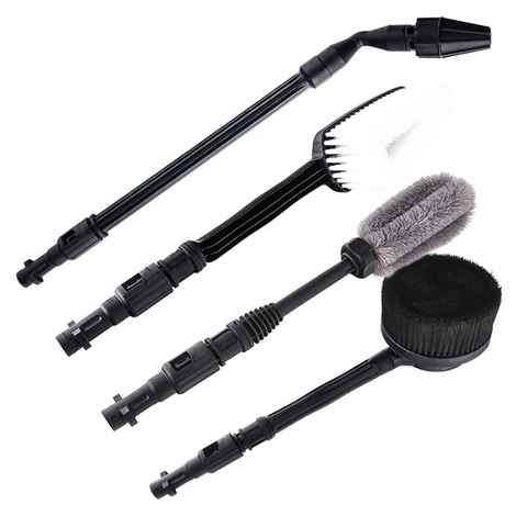Car Washer Water Spray Gun Lance Nozzle with Brushes High Pressure Cleaner Set for Lavor Karcher K2 - K7 ► Photo 1/6
