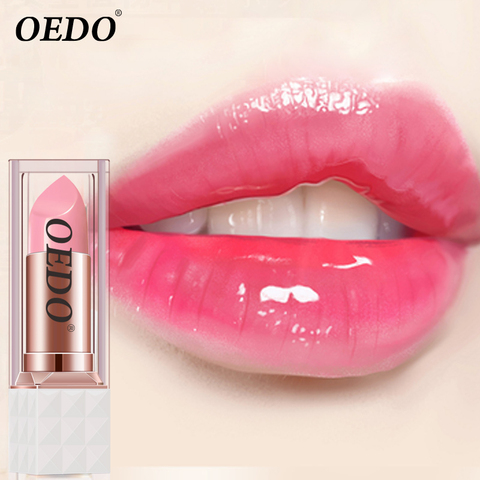 OEDO Rose Peptide Color Change Lip Balm Age Prevention Cleft Lips Antifreeze Repair Damaged Lip Moisturizing Lipstick Lipstick ► Photo 1/6
