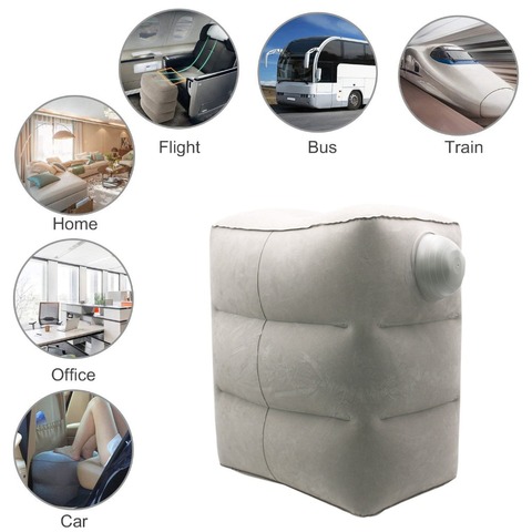 Inflatable Travel Pillow, Airplane Travel Sleeping Pillow for Long Flight,  Desk