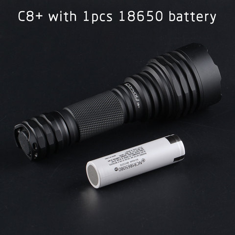 Black Convoy C8+ CREE XPL HI  with 1pcs 18650 battery ► Photo 1/1