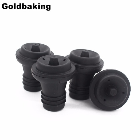 4 Pieces Rubber Vacuum Wine Pump Preserver Stoppers ► Photo 1/3