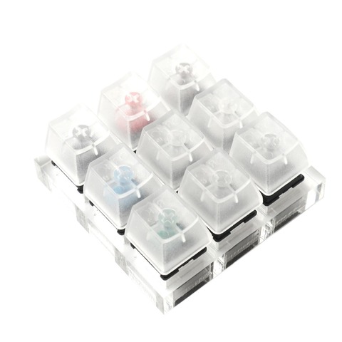 9 key Cherry Gateron Green Clear White Gray Clear Zealio Purple Kailh Box Navy Jade  Switches Shaft Testing Tool Switch Tester ► Photo 1/6