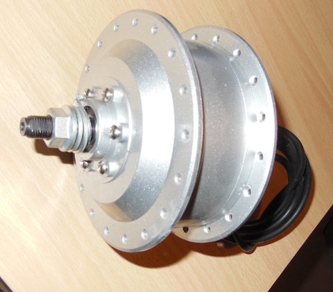 High Quality 48V 350W brushless gear hub motor/Electric bicycle rear wheel motor ► Photo 1/1