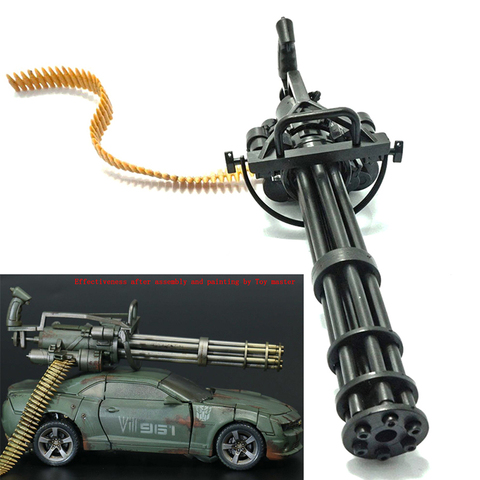 1/6 12 inch Action Figures M134 Gatling Minigun Terminator T800 Heavy Machine Guns + Bullet Belt Gift For Children ► Photo 1/6