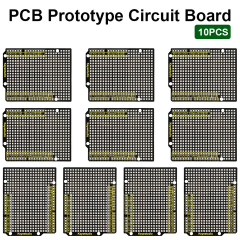 10PCS Keyestudio Prototype P CB Board For Arduino UNO R3 Shield Board FR-4 Environmentally Friendly ► Photo 1/6