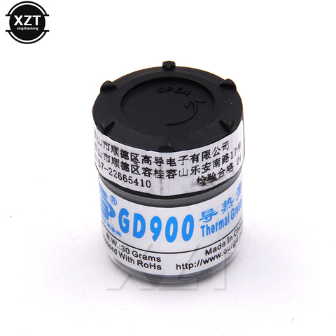 1PCS GD Thermal Conductive Grease Paste Silicone Gray Nano GD900 Containing Silver Heatsink Compound Net Weight for CPU Chip ► Photo 1/4