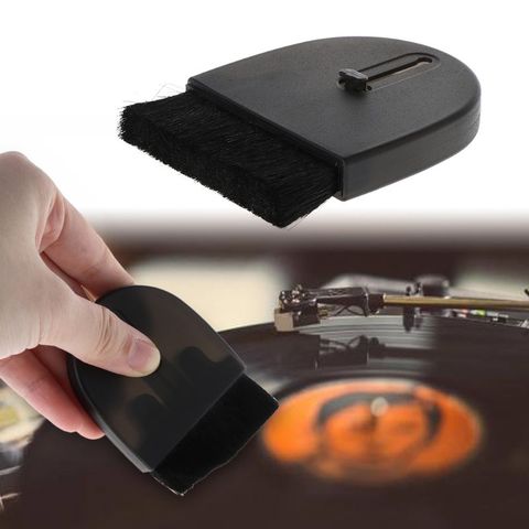1PC Cleaning Brush Turntable LP Vinyl Player Record Anti-static Cleaner Dust Remover Accessory ► Photo 1/6