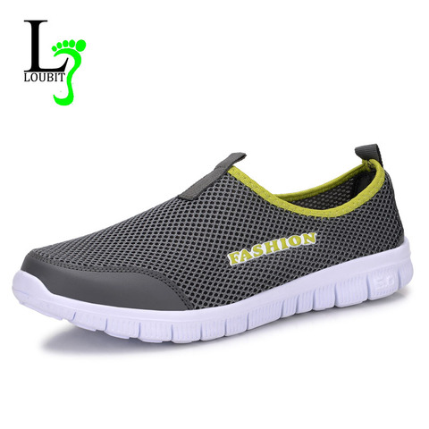 Men Shoes 2022 Summer Sneakers Comfortable Casual Shoes Mesh Breathable Sneakers For Men Footwear Plus Size 38-46 ► Photo 1/6