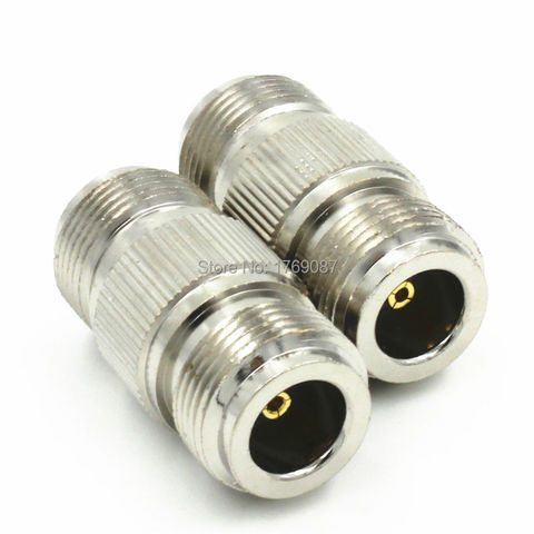 2PCS N Female to N Female Jack In Series RF Coaxial Adapter Connector ► Photo 1/4