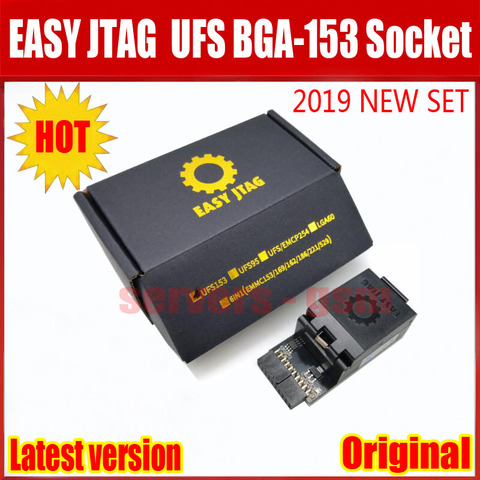 2022 Newest ORIGINAL Easy-Jtag Plus UFS BGA-153 Socket Adapter with EASY JTAG PLUS BOX work ► Photo 1/6