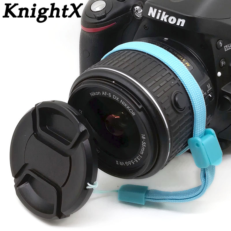 77mm LUFA Tapa frontal universal para cámara Canon Snap-on para Canon Nikon 46/49/52/55/58/62/67/72
