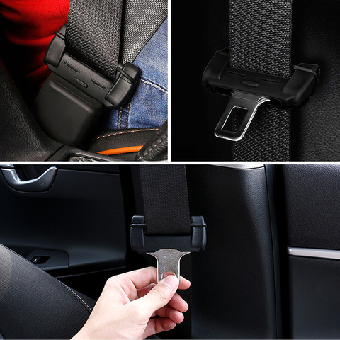 2x Car Styling Seat Belt Buckle Cover For Kia Rio K2 K3 Ceed Sportage 3 sorento cerato armrest picanto soul optima ► Photo 1/1