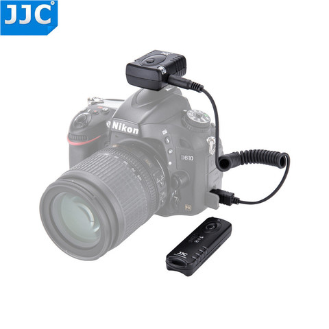 JJC Camera 433MHz Shutter Release Wireless Remote Control for NIKON D810/D850/D700/F90/F100/D750D3200/D3300/D5000/D5100/D5500/DF ► Photo 1/6