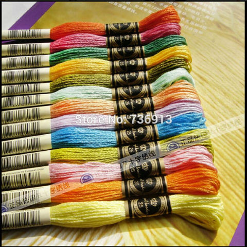 100% Cotton Royal Floss Embroidery Floss Yarn Thread / Cross Stitch Floss Thread Yarn Similar DMC ► Photo 1/4