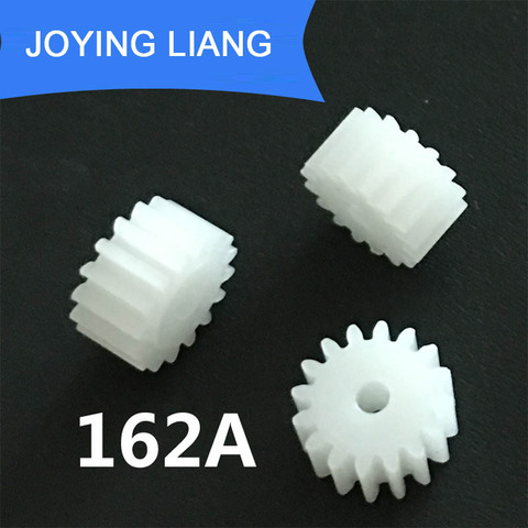 162A 0.5M Spur Gear Module 0.5 16 Teeth Plastic Gear Motor Fitting DIY Toy Accessories  10PCS/LOT ► Photo 1/1