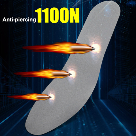 Safety Insoles for shoes Tungsten Steel Plate Anti-nail Anti-piercing Foot Larbor Protection Insoles ► Photo 1/6