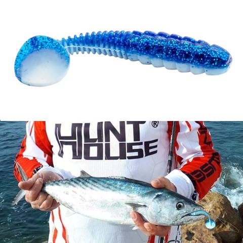 HUNTHOUSE Keitech baits easy shiner shad soft lure 5pcs/lot es fishing silicone bait for bass zander lure Wobblers Pesca LW212 ► Photo 1/6