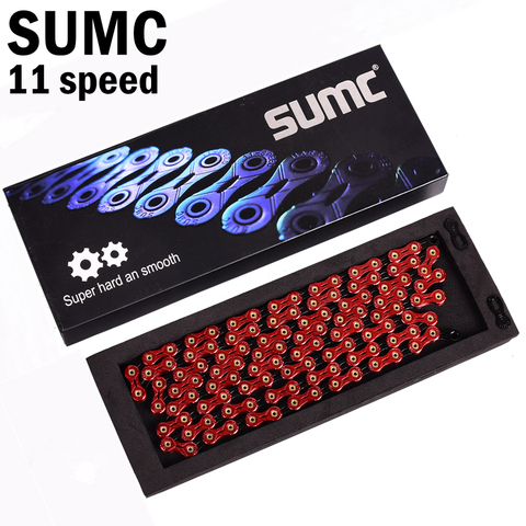 SUMC SX11SL Bicycle Chain 116L 11 Speed Bicycle Chain with MissingLink for Mountain/Rod Bike Bicycle Parts With Original box ► Photo 1/6